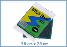 nylon scrubber small